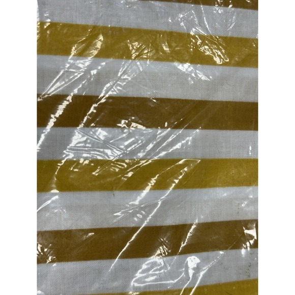 Vintage JCPenney Fashion Manor Twin  Sheet Set , Marigold Stripe, NIP - Picture 15 of 16